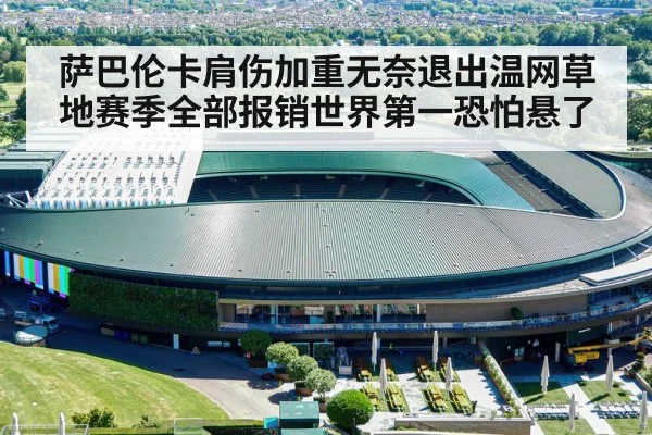 萨巴伦卡肩伤加重无奈退出温网草地赛季全部报销世界第一恐怕悬了